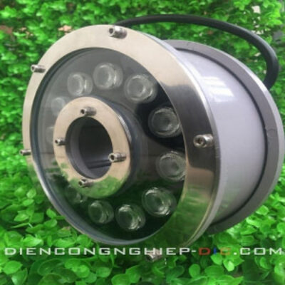 Đèn âm nước loại bánh xe 12W auto RGB