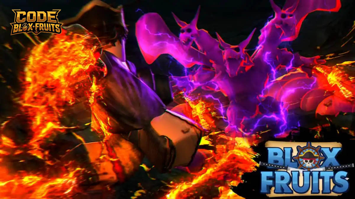 Beast Ride của Awakened Magma đang bay trong Blox Fruits