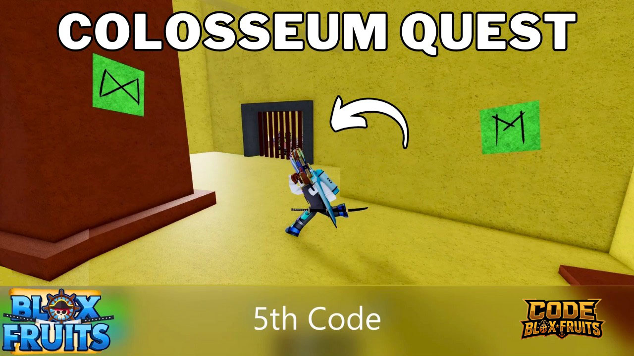Các biểu tượng trong câu đố Colosseum Quest của Blox Fruits