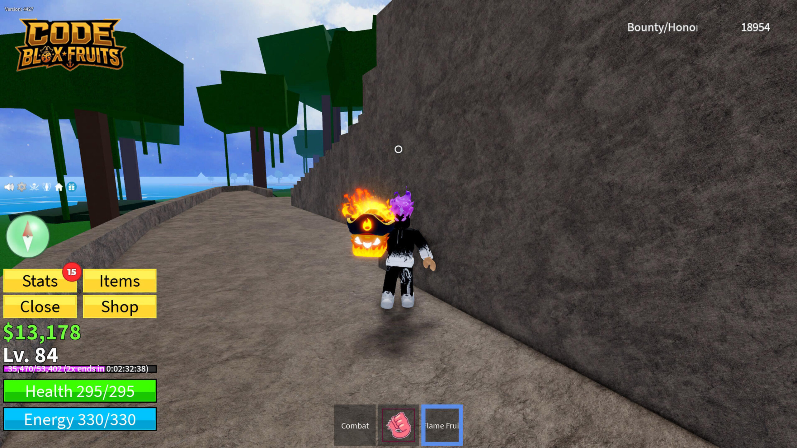 Người dùng Flame không nhận sát thương từ NPC thường phù hợp điều kiện Level