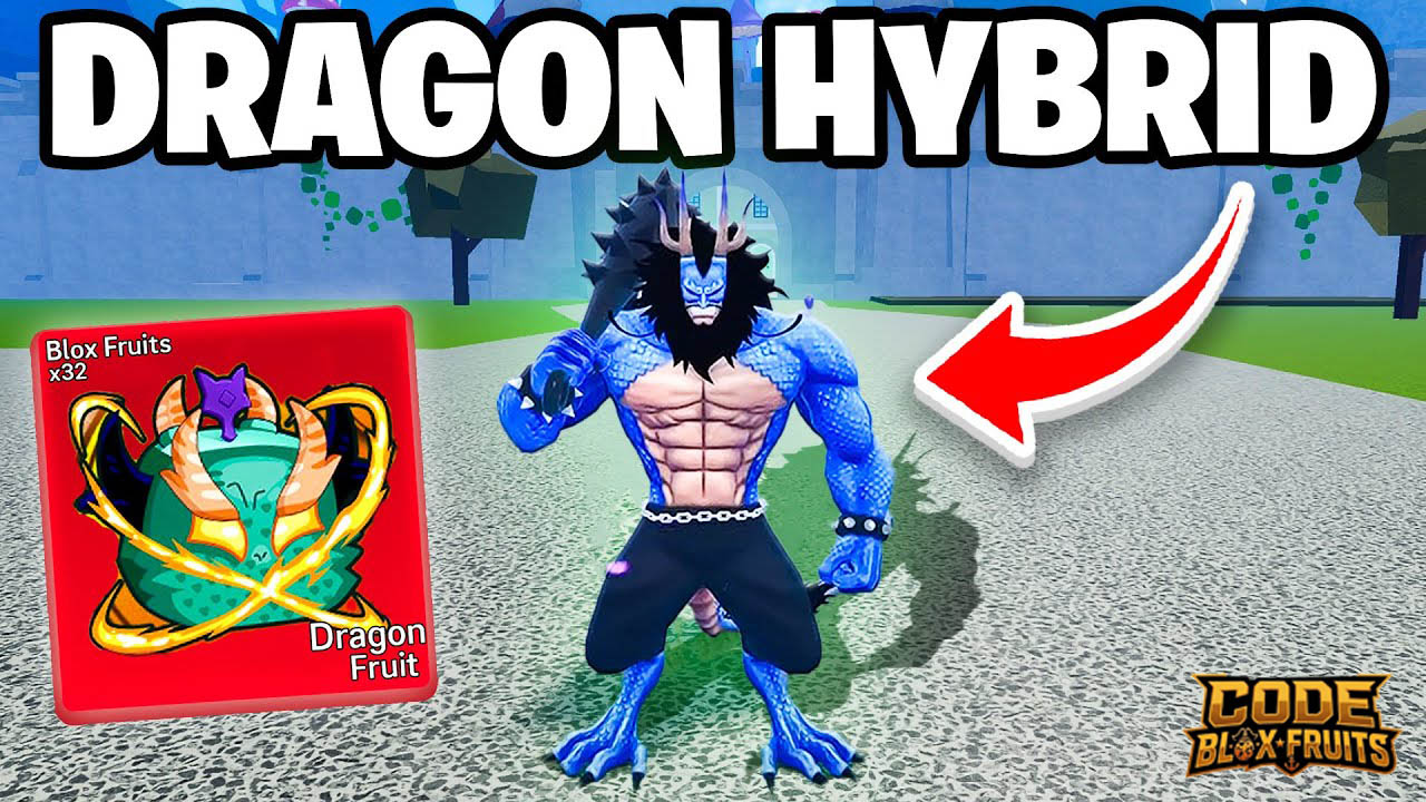 Normal Form, Hybrid Form và Full Dragon Form của Dragon trong Blox Fruits