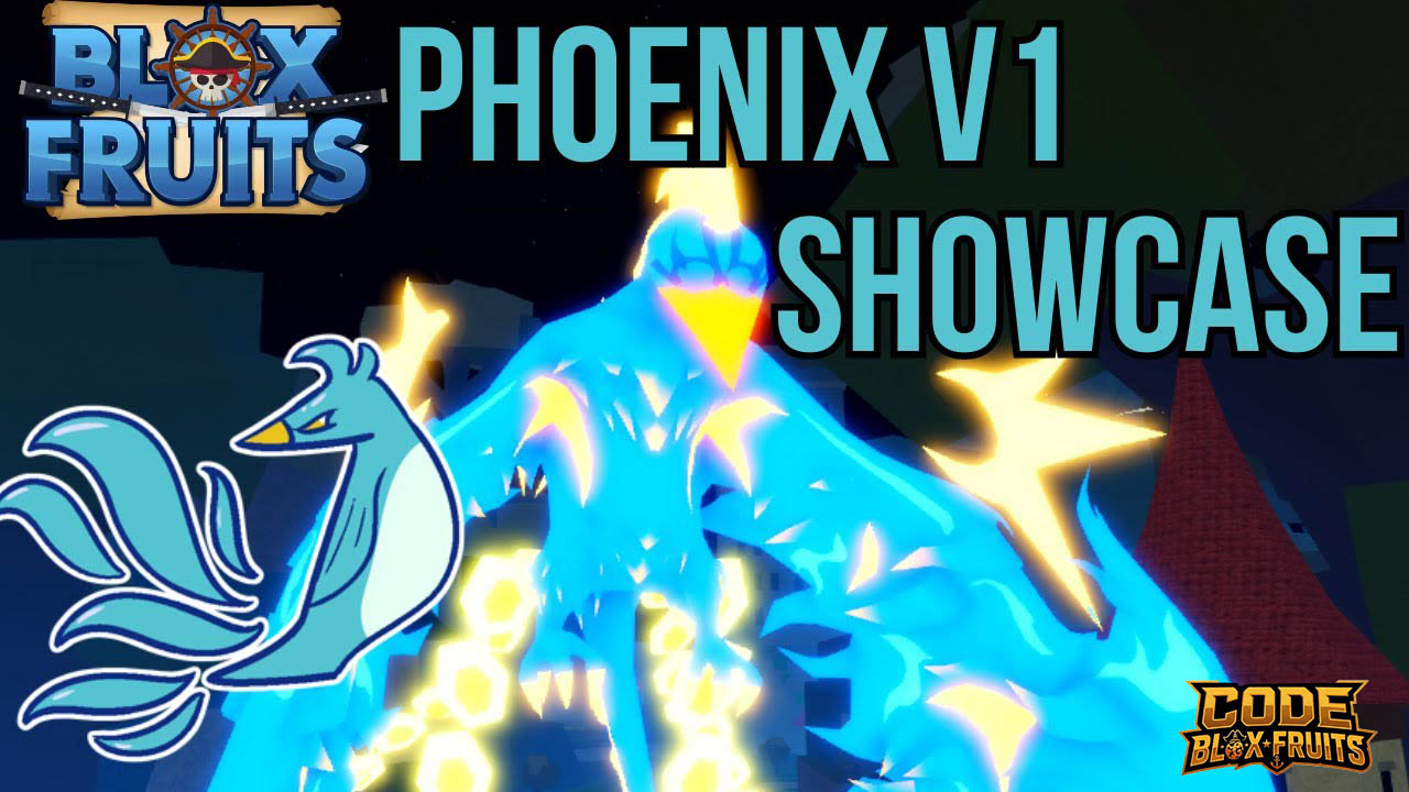 Bộ kỹ năng Phoenix V1 trong Blox Fruits với các mốc Mastery