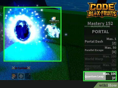 Quantum Leap của Portal tạo hai cổng liên kết trong Blox Fruits
