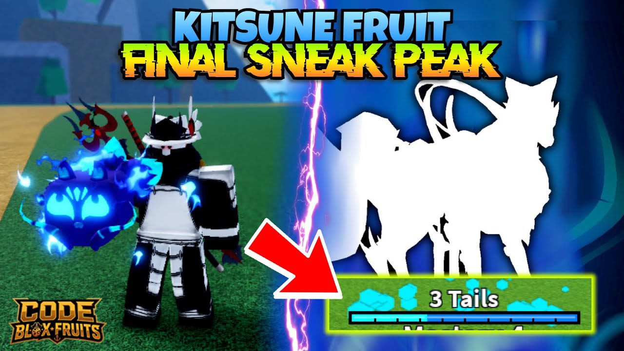 Tails Meter của Kitsune trong Blox Fruits đạt trạng thái ba đuôi