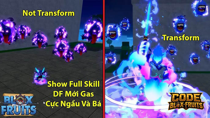 Người sử dụng Gas trước và sau khi biến thành Gas Knight