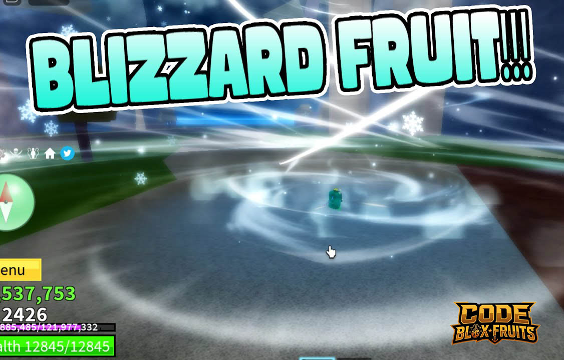 White Out của Blizzard kéo và hất NPC trong Blox Fruits