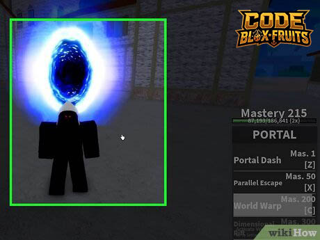 Giao diện World Warp của Portal hiển thị danh sách điểm đến
