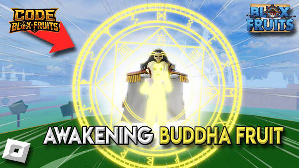 Giao diện Awakening Buddha trong Blox Fruits sử dụng Fragments