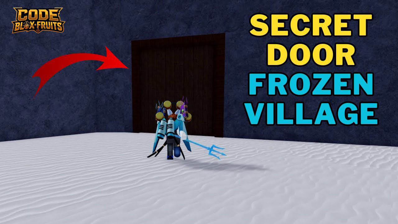 Lối vào hang tại Frozen Village dẫn đến phòng Ice Admiral