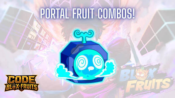 Nhân vật sử dụng Portal mở cổng dịch chuyển trong Blox Fruits