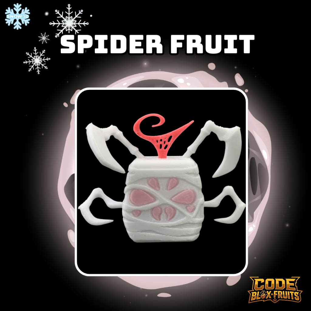 Trái Spider trong Blox Fruits thuộc độ hiếm Legendary