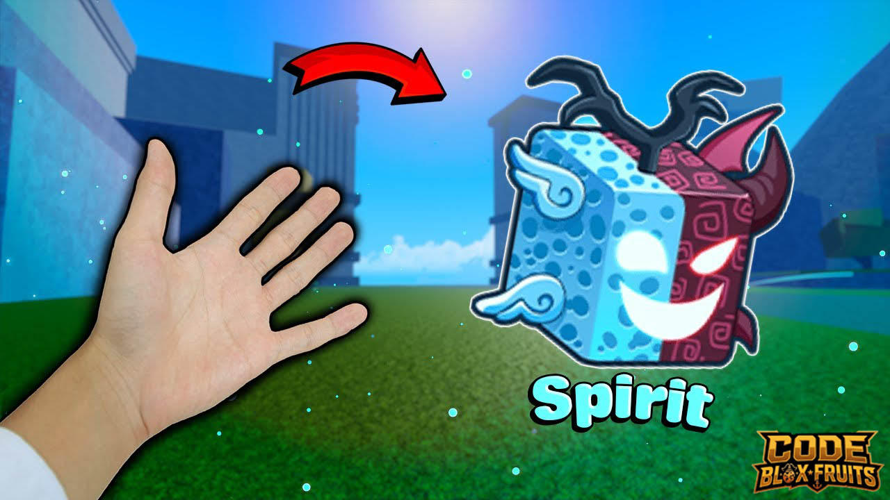 Người dùng trái Spirit trong Blox Fruits với Ra và Shu xuất hiện bên cạnh